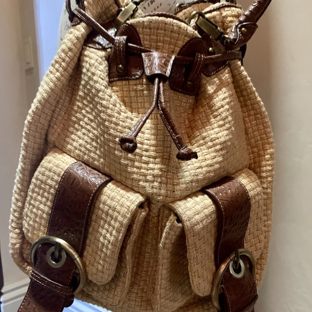 Vacation BCBG Straw Bag